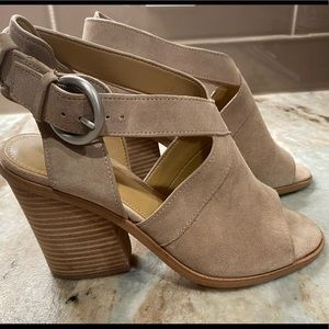 Marc Fisher open toed booties